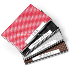 Ultrathin Customized Business Card Holder, Leather Business Card Holder